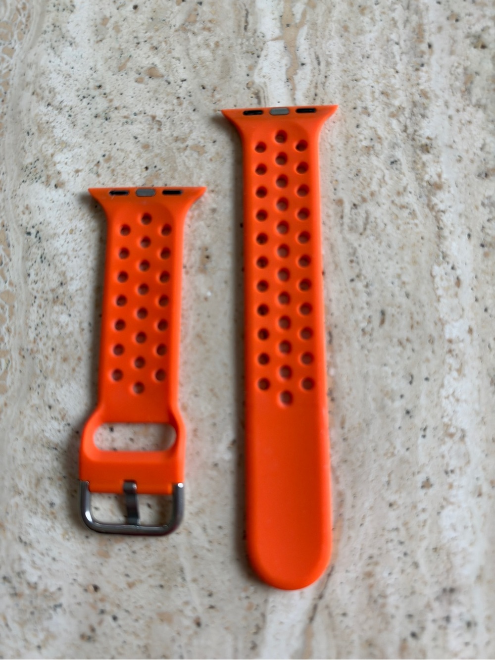 Silicone Perforated Bracelet Strap for Apple Watch